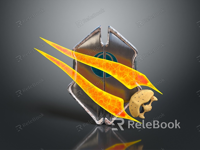 Medieval Shield Ancient Shield Shield Shield Defensive Weapon Ancient Shield Iron Shield Protective Shield Wooden Shield model