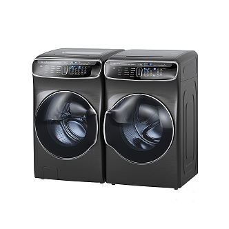 Modern washing machine 3d model