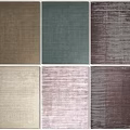 Square Rugs Collection for Home Decor Featuring Various Colors and Textured Patterns 3d model