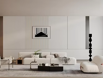 Living room 3d model