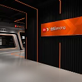 Yadea 24 Hour Smart Battery Swap Station In Modern Showcase Hall With Screens