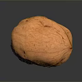 Whole Walnut Kernel With Natural Brown Shell And Smooth Surface