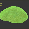 Chi chrysanthemum stone ancient fossil stone chrysanthemum fossil items 3d model