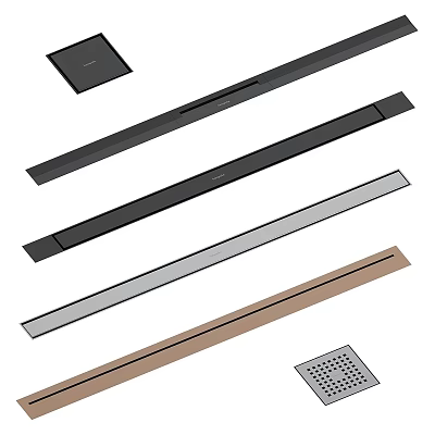 Various Colored Decorative Strips And Vent Cover For Home Improvement Projects 3d model