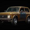 Rada Niva car 3d model