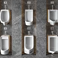 Modern urinal 3d model