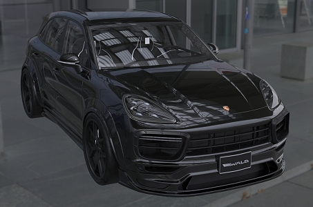 Porsche Cayenne sports car Luxury Car 3d model