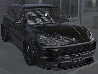 Porsche Cayenne sports car Luxury Car 3d model