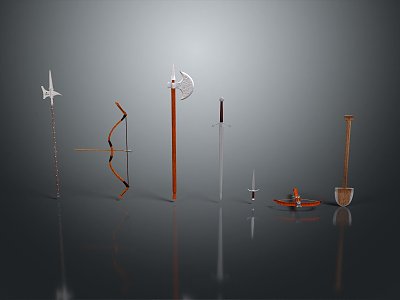 Modern weapons Ancient weapons Cold weapons Medieval items Medieval weapons 3d model