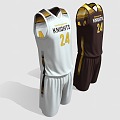 basketball uniform sportswear 3d model