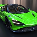 McLaren 765LT sports car Supercar 3d model