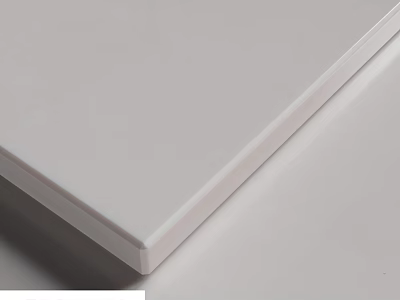 High Quality White Rectangular Smooth Surface Panel For Construction Furniture Use 3d model
