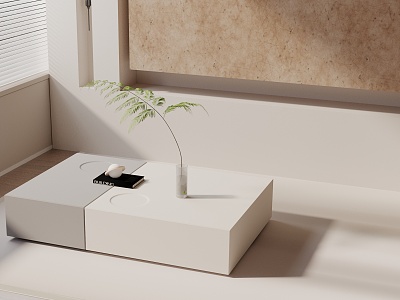 Modern coffee table model