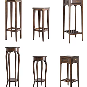 American flower several meike flower stand 3d model