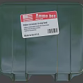 High Quality Green Durable Weapon Storage Case With Secure Locking System 3d model