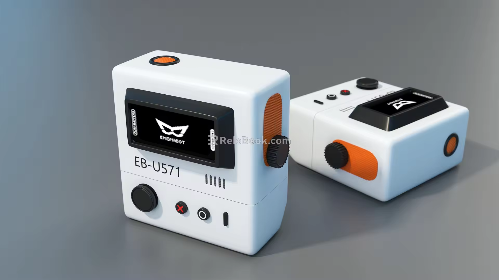 Modern game machine building blocks video game 3d model
