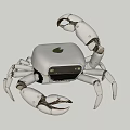 Intelligent robot electric toy crab robot 3d model