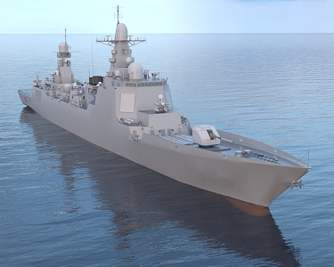 Modern PLA Navy DDG Chinese Navy Destroyer Navy Chinese Navy Destroyer Class 3d model