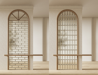 French glass brick 3d model