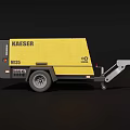 Movable generator Diesel generator Hanging generator 3d model