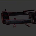 Industrial Metal Frame Equipment With Platform Structure And Mechanical Components