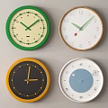 Modern clock wall clock 3d model