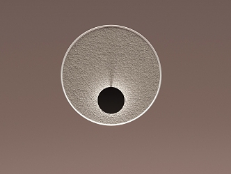 Circular eclipse wall lamp 3d model