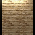 Natural Rustic Brown Brick Wall Surface With Warm Textured Pattern And Organic Design