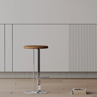 Modern Bar Chair 3d model