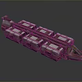 Advanced Futuristic Interstellar Spacecraft With Connected Modules And Cosmic Travel Features