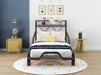 Modern Children's Bed 3d model