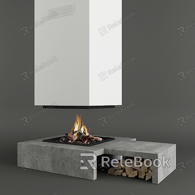 Fireplace stove model