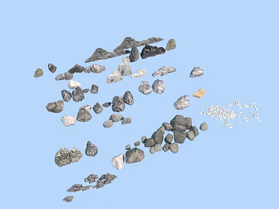 Modern Stone 3d model