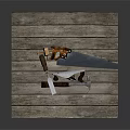 Woodworking Tools Collection With Saw Hammer Plane And Clamps On Wooden Board