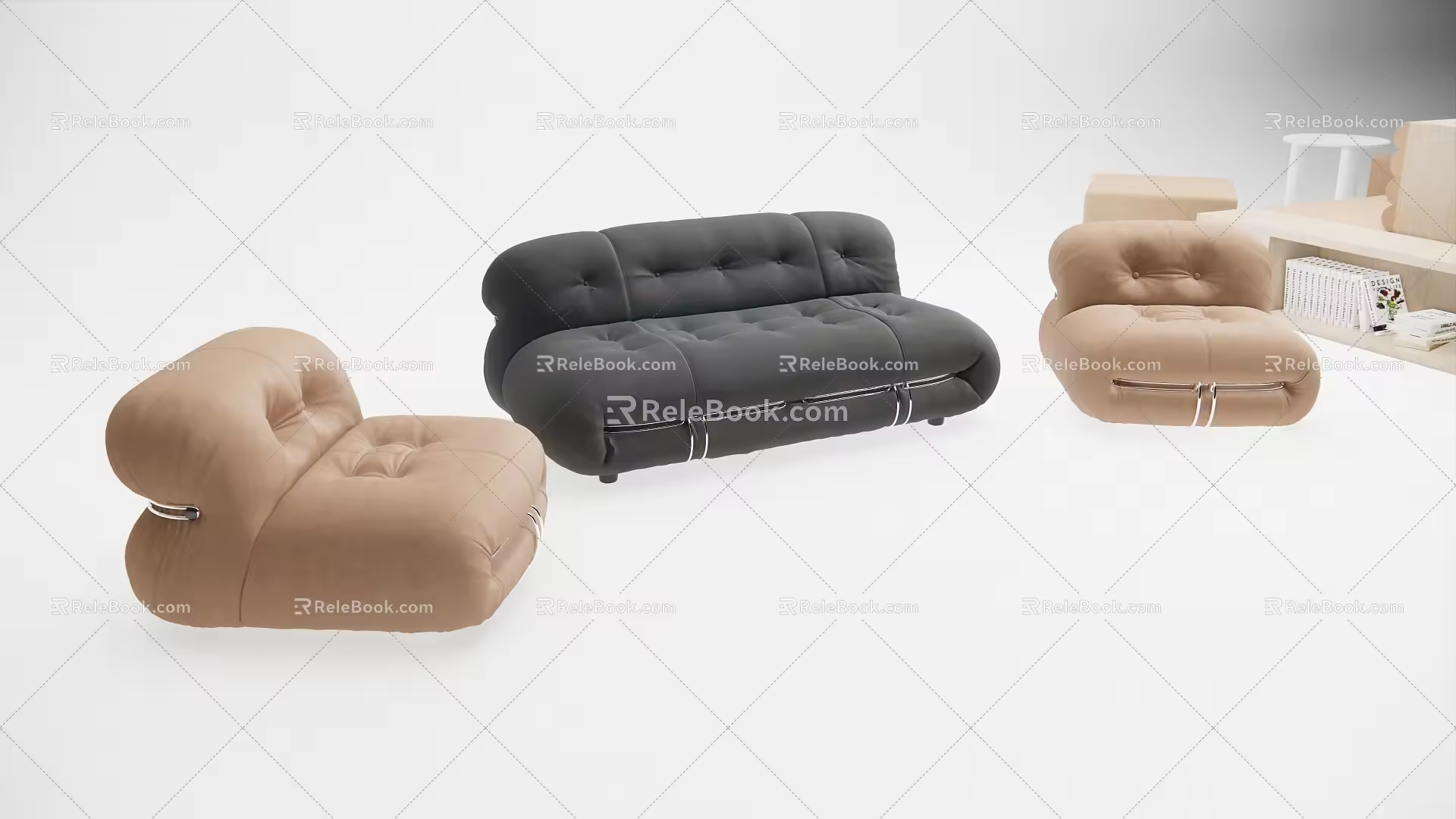 Modern Sofa Sofa Lazy Sofa Living Room Sofa Office Sofa Art Sofa 3d model