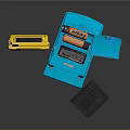 Modern game machine electronic chicken palm game machine 3d model