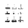 Projector Lifting Projector Bracket Projector 3d model