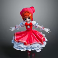 Puppet puppet wooden figure game character game character realistic character 3d model
