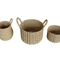 Weaving Basket Weaving Storage Basket Storage Basket Bamboo Basket 3d model