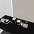 Stylish Washing Daily Supplies With Storage Baskets Towels And Bathroom Items