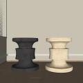 Modern side a few side a few corner a few 3d model