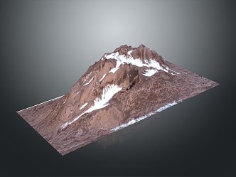 Geography, topography, mountain shape, ridge, ridge, valley, mountain range, canyon, geomorphology, mountain peak, mountain body 3d model