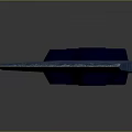 Decorative Scimitar Weapon Displaying Intricate Carved Patterns On Blade And Hilt