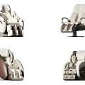 Variety of Massage Chair Designs With Different Colors and Comfort Features