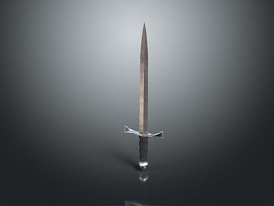 Officer Sword Long Sword Sheath Sword Samurai Sword Samurai Sword Accessories Soldier Sword Knight Sabre 3d model