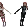 Modern Game Characters 3d model