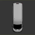 White Cargo Van With Modern Sleek Body Black Tinted Windows And Alloy Wheels