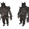 Modern Game Role Game Forest 3d model