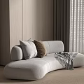 Modern Multiplayer Sofa 3d model
