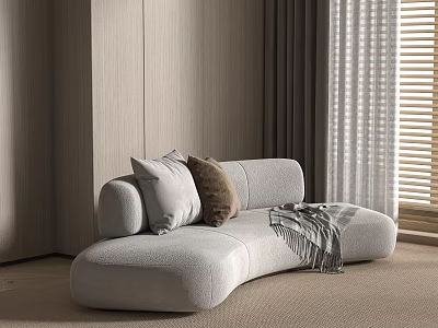 Modern Multiplayer Sofa 3d model